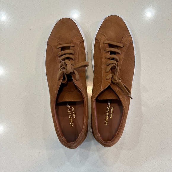 Common Projects Suede Achilles Low Sneakers - Picture 5 of 6